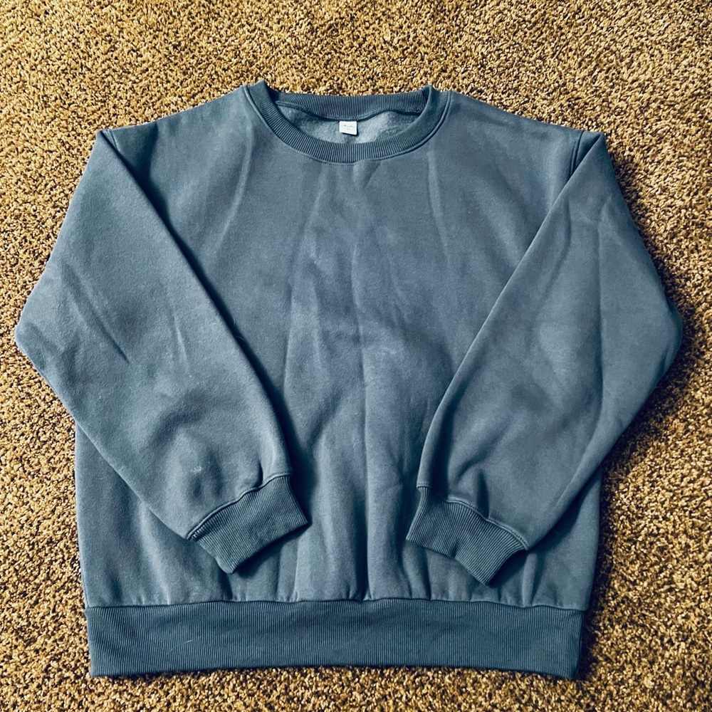 Women’s Blue Crewneck Sweatshirt